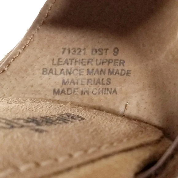 Minnetonka Drew Boho Brown Leather Cork Wedges 9 - Picture 8 of 8